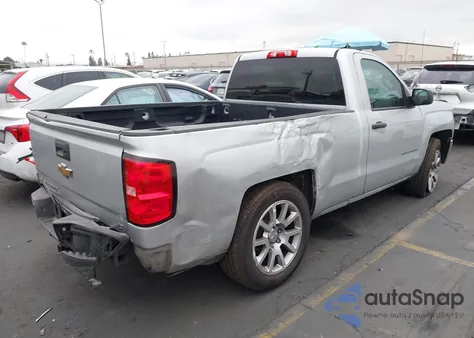 2016 Chevrolet Silverado C1500/C1500 Ls из США, поврежденный, VIN 1GCNCNEH9GZ213219